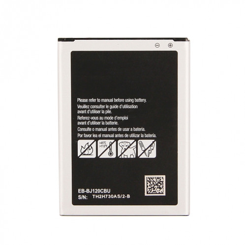 Batterie Li-ion rechargeable EB-BJ120CBU 2050mAh pour Galaxy J1 (2016) / J120F / J120A / J120H / J120H / J120M / J120T SH4387497-05