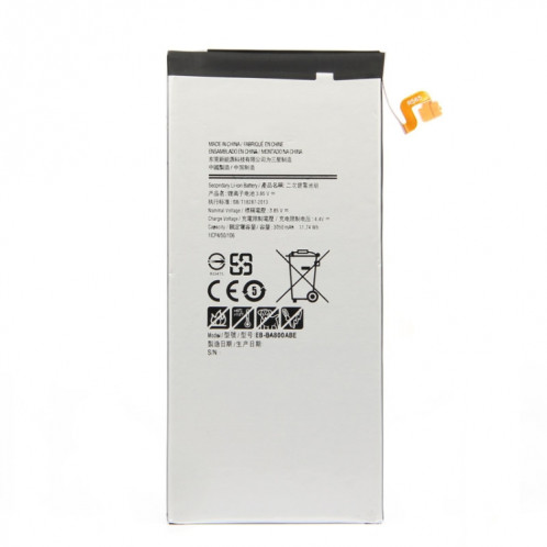 Batterie Li-ion rechargeable EB-BA800ABE 3050mAh pour Galaxy A8 / A8000 / A800F / A800S / A800YZ SH4393652-05