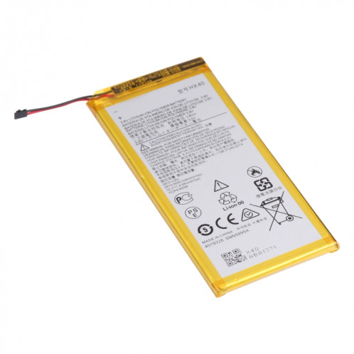 Pour Motorola Moto X4 XT1900-1 / XT1900-2 / XT1900-3 / XT1900-4 / XT1900-5 / XT1900-6 / XT1900-7 3000mAh Batterie de remplacement Li-ion HX40 SH736232-04