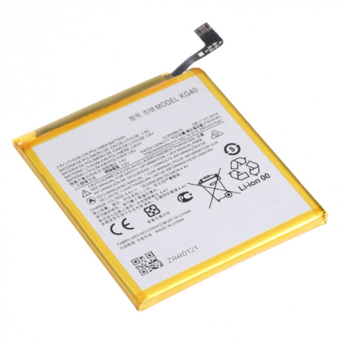 Pour Motorola Moto G8 / Moto G8 Play XT2045-1 / XT2015 / XT2015-2 4000mAh Batterie Li-Polymère KG40 SH73761574-04