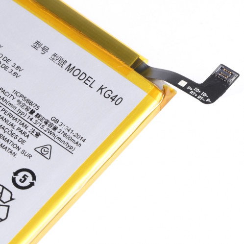Pour Motorola Moto G8 / Moto G8 Play XT2045-1 / XT2015 / XT2015-2 4000mAh Batterie Li-Polymère KG40 SH73761574-04