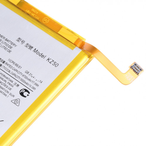 Pour Motorola Moto G8 Power XT2041-1 / XT2041-3 5000mAh Batterie Li-Polymère de remplacement KZ50 SH73791652-04