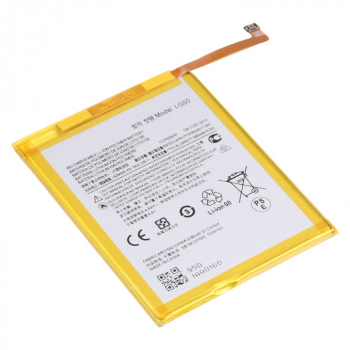 Pour Motorola One Fusion Plus PAKF0002IN 5000MAH Batterie Li-Polymère LG50 SH7380732-04