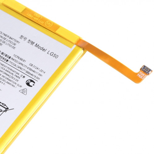 Pour Motorola One Fusion Plus PAKF0002IN 5000MAH Batterie Li-Polymère LG50 SH7380732-04