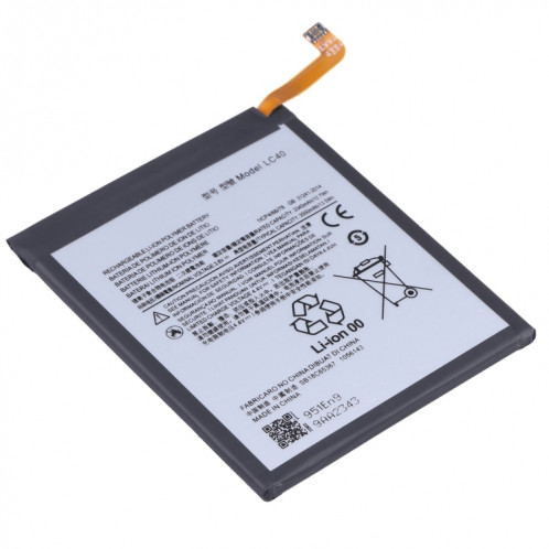 Pour Motorola Moto E (2020) 3500mAh Pile li-polymère LC40 SH7385478-04