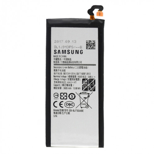 Batterie Li-Polymère EB-BJ730ABE 3600mAh pour Samsung Galaxy J7 (2017) / J730 / J730F / J730FM / J7 Pro SH98291755-05