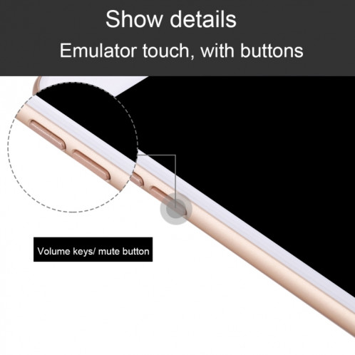 Pour iPhone 7 Plus Dark Dummy Faux Mannequin, modèle d'affichage (or) SP014J471-06