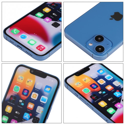 Pour iPhone 13 mini écran couleur faux modèle d'affichage factice non fonctionnel (bleu) SH085L1838-06