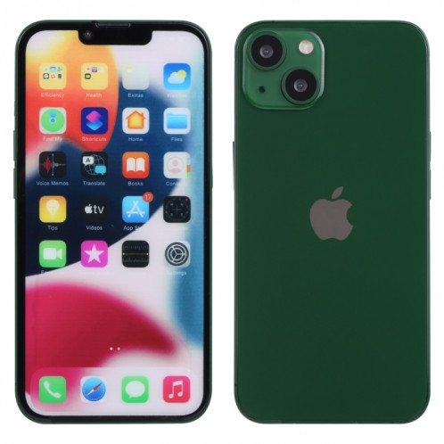 Pour iPhone 13 écran couleur faux modèle d'affichage factice non fonctionnel (vert foncé) SH86DG1306-06