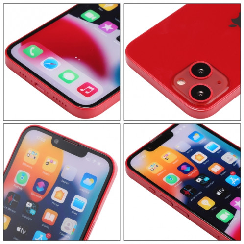 Pour iPhone 13 écran couleur faux modèle d'affichage factice non fonctionnel (rouge) SH086R344-06