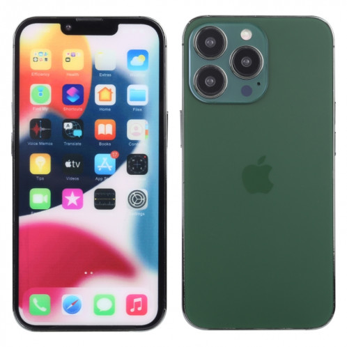 Pour iPhone 13 Pro écran couleur faux modèle d'affichage factice non fonctionnel (vert foncé) SH87DG1241-06