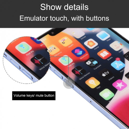Pour iPhone 13 Pro écran couleur faux modèle d'affichage factice non fonctionnel (Sierra Blue) SH87SA136-06