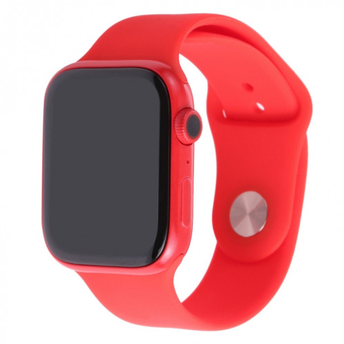 Modèle d'affichage factice d'écran non fonctionnel à écran noir pour la série Apple Watch 7 41mm (rouge) SH089R798-05