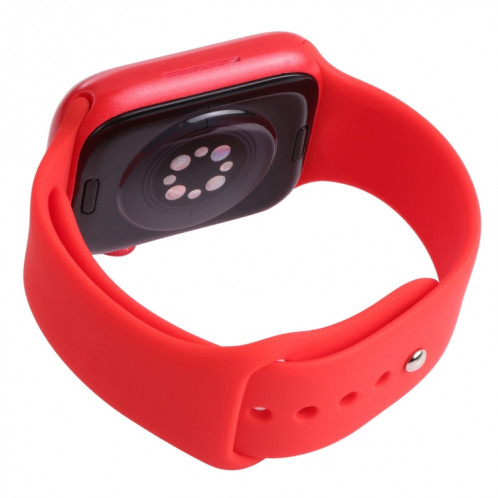 Modèle d'affichage factice d'écran non fonctionnel à écran noir pour la série Apple Watch 7 41mm (rouge) SH089R798-05