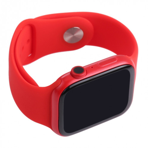 Modèle d'affichage factice d'écran non fonctionnel à écran noir pour la série Apple Watch 7 45mm (rouge) SH090R1296-05