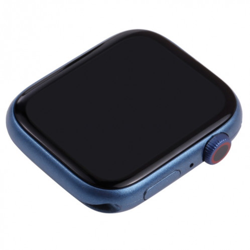 Modèle d'affichage factice d'écran non fonctionnel à écran noir pour la série Apple Watch 7 41mm, pour photographier la sangle de montre, aucune montre (bleu) SH091L1227-05