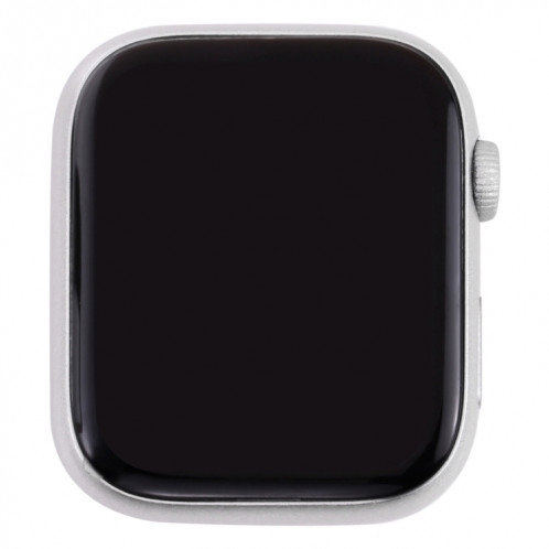 Modèle d'affichage factice d'écran non fonctionnel à l'écran noir pour la série Apple Watch 7 41mm, pour photographier la sangle de montre, aucune montre (argent) SH091S1690-05
