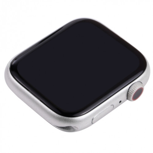 Modèle d'affichage factice d'écran non fonctionnel à écran noir pour la série de montre Apple 7 45 mm, pour photographier la sangle de montre, aucune montre (argent) SH092S1085-05