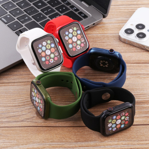 Modèle d'affichage factice d'écran non fonctionnel pour l'écran couleur pour la série Apple Watch 7 41mm (blanc) SH093W742-05