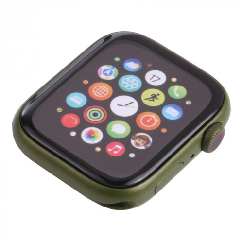 Modèle d'affichage factice d'écran non fonctionnel pour l'écran couleur pour la série Apple Watch 7 41mm, pour photographier la sangle de montre, pas de montre (vert) SH095G454-05