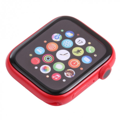 Modèle d'affichage factice d'écran non fonctionnel pour l'écran de couleur pour la série Apple Watch 7 41mm, pour photographier la sangle de montre, aucune montre (rouge) SH095R1466-05