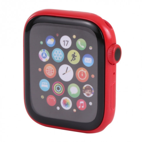 Modèle d'affichage factice d'écran non fonctionnel à écran couleur pour la série de montre Apple 7 45mm, pour photographier la sangle de montre, pas de montre (rouge) SH096R230-06