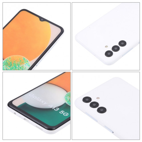 Pour Samsung Galaxy A13 écran couleur faux modèle d'affichage factice non fonctionnel (blanc) SH105W314-05