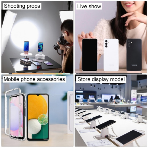 Pour Samsung Galaxy A13 écran noir faux modèle d'affichage factice non fonctionnel (blanc) SH106W1002-05