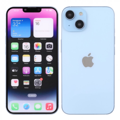 Pour iPhone 14 Plus écran couleur faux modèle d'affichage factice non fonctionnel (bleu) SH108L591-07