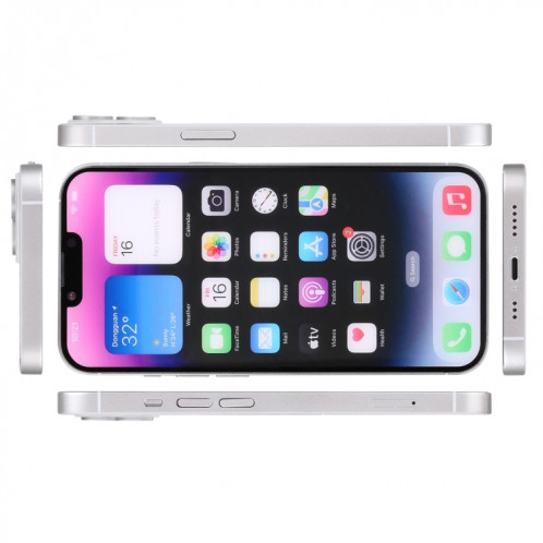 Pour iPhone 14 Plus écran couleur faux modèle d'affichage factice non fonctionnel (Starlight) SH08SL36-07