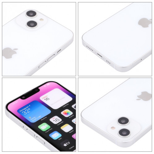 Pour iPhone 14 Plus écran couleur faux modèle d'affichage factice non fonctionnel (Starlight) SH08SL36-07