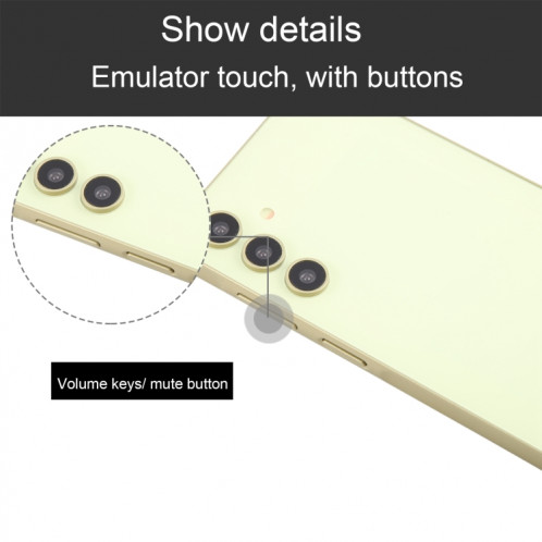 Pour Samsung Galaxy A15 5G Écran couleur faux modèle d'affichage factice non fonctionnel (jaune) SH123Y309-07