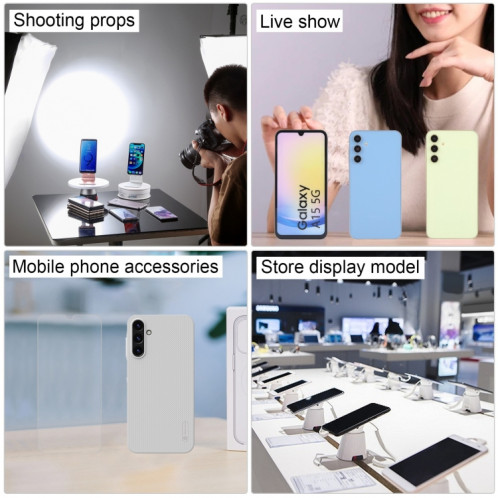 Pour Samsung Galaxy A15 5G Écran couleur Faux modèle d'affichage factice non fonctionnel (Noir) SH123B1234-07