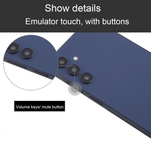 Pour Samsung Galaxy A15 5G Écran noir faux modèle d'affichage factice non fonctionnel (bleu foncé) SH124D1241-07