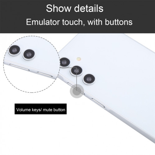 Pour Samsung Galaxy A15 5G Écran noir faux modèle d'affichage factice non fonctionnel (argent) SH124S139-07