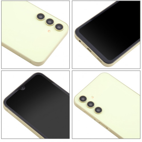 Pour Samsung Galaxy A15 5G Écran noir faux modèle d'affichage factice non fonctionnel (jaune) SH124Y700-07