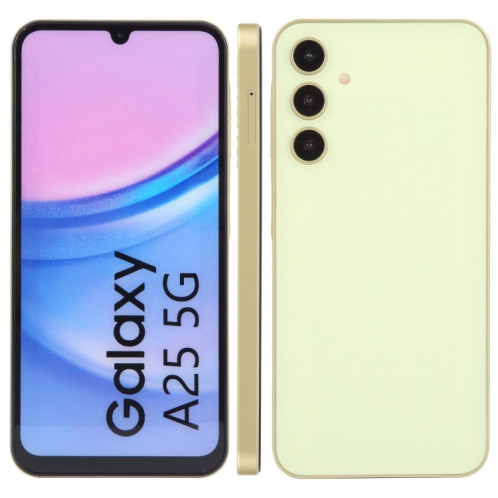 Pour Samsung Galaxy A25 5G Écran couleur faux modèle d'affichage factice non fonctionnel (jaune) SH125Y833-07