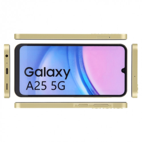 Pour Samsung Galaxy A25 5G Écran couleur faux modèle d'affichage factice non fonctionnel (jaune) SH125Y833-07