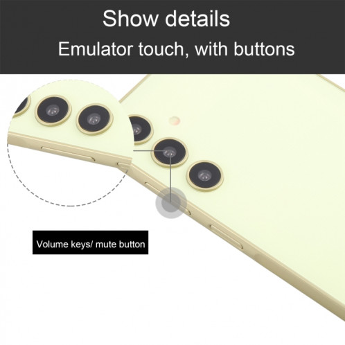 Pour Samsung Galaxy A25 5G Écran couleur faux modèle d'affichage factice non fonctionnel (jaune) SH125Y833-07