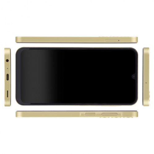 Pour Samsung Galaxy A25 5G Écran noir faux modèle d'affichage factice non fonctionnel (jaune) SH126Y236-07