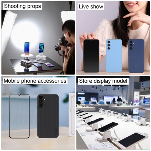 Pour Samsung Galaxy A25 5G Écran noir faux modèle d'affichage factice non fonctionnel (bleu bébé) SH26TT757-07