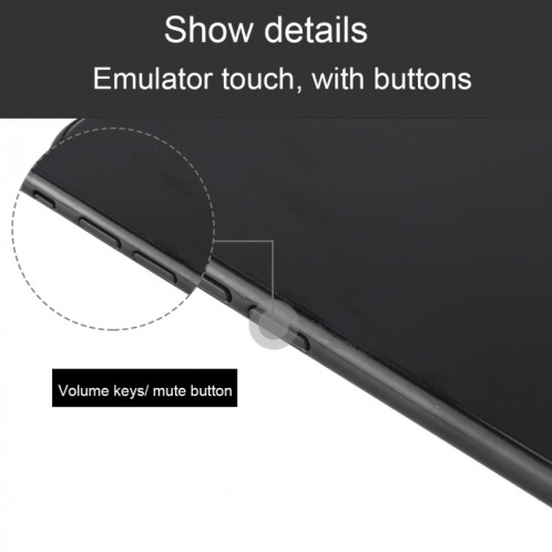 Modèle d'affichage factice faux écran noir non fonctionnel pour iPhone SE 2 (noir) SH412B501-06
