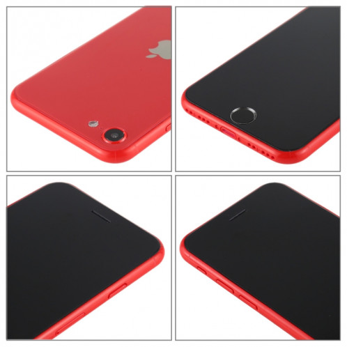 Modèle d'affichage factice faux écran noir non fonctionnel pour iPhone SE 2 (rouge) SH412R148-06