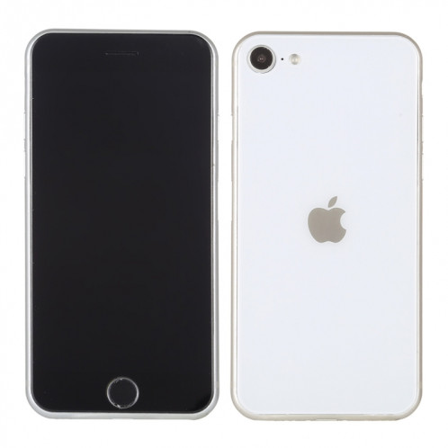 Modèle d'affichage factice faux écran noir non fonctionnel pour iPhone SE 2 (blanc) SH412W1786-06