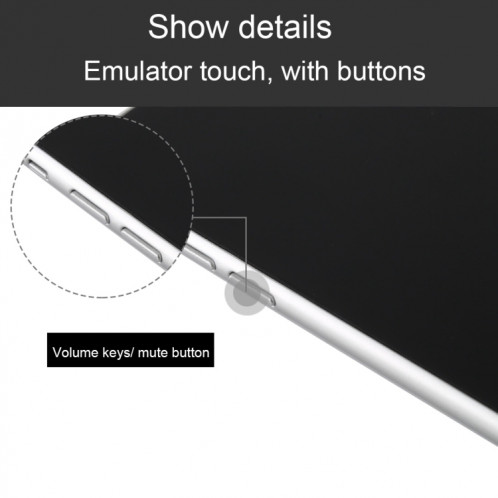 Modèle d'affichage factice faux écran noir non fonctionnel pour iPhone SE 2 (blanc) SH412W1786-06
