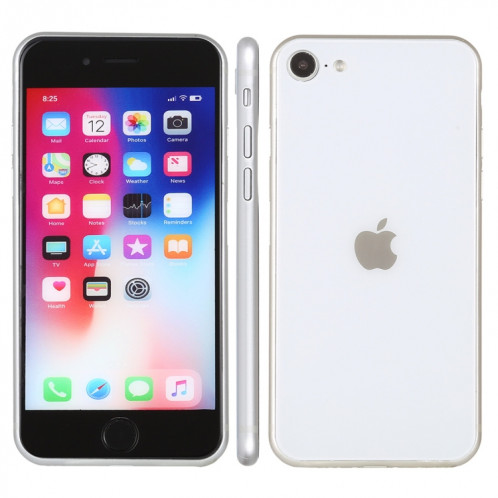 Écran couleur faux modèle d'affichage factice non fonctionnel pour iPhone SE 2 (blanc) SH413W1439-06