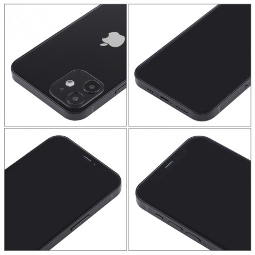 Modèle d'affichage factice faux écran noir non fonctionnel pour iPhone 12 mini (5,4 pouces) (noir) SH416B645-06