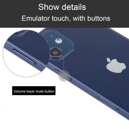 Modèle d'affichage factice faux écran noir non fonctionnel pour iPhone 12 mini (5,4 pouces) (bleu) SH416L470-06