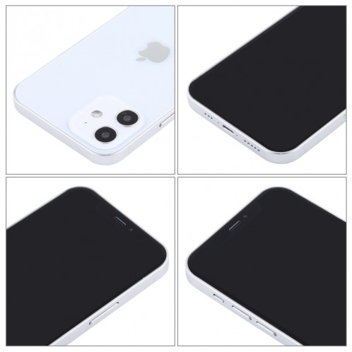 Modèle d'affichage factice faux écran noir non fonctionnel pour iPhone 12 mini (5,4 pouces) (blanc) SH416W1479-06