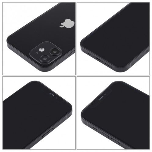 Modèle d'affichage factice factice à écran noir non fonctionnel pour iPhone 12 (6,1 pouces) (noir) SH417B1485-06